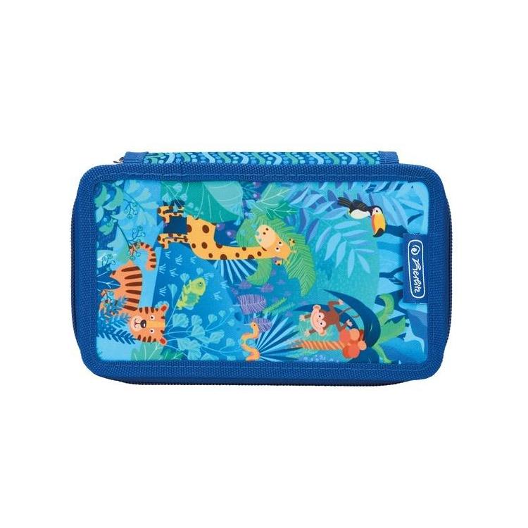 Piórnik potrójny z wyposażeniem Jungle Safari