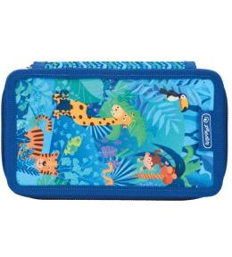 Piórnik potrójny z wyposażeniem Jungle Safari