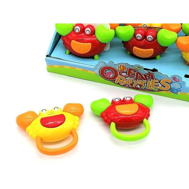 Krab muzyczny ze światłem (12szt)