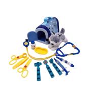 Pies z zestawem lekarskim