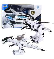 Robot sinozaur ze skrzydłami na baterie