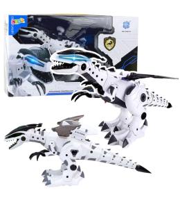 Robot sinozaur ze skrzydłami na baterie