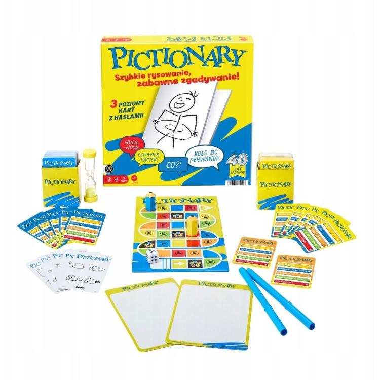 Pictionary rodzinna gra w rysowanie