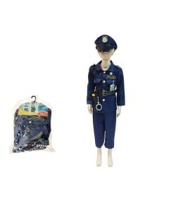 Strój karnawałowy policjant rozm. 90-110cm