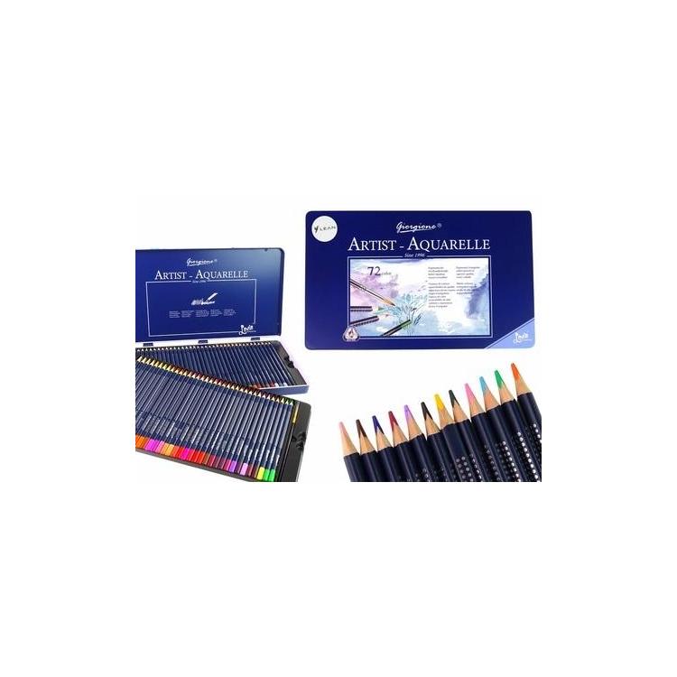 Kredki akwarelowe 72 kolory