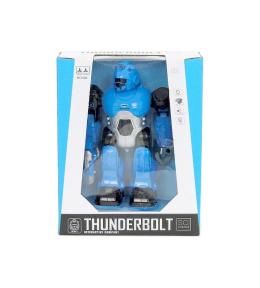 Robot na baterie chodzący, światło i dźwięk