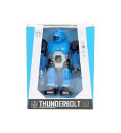 Robot na baterie chodzący, światło i dźwięk