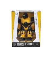 Robot na baterie chodzący, światło i dźwięk