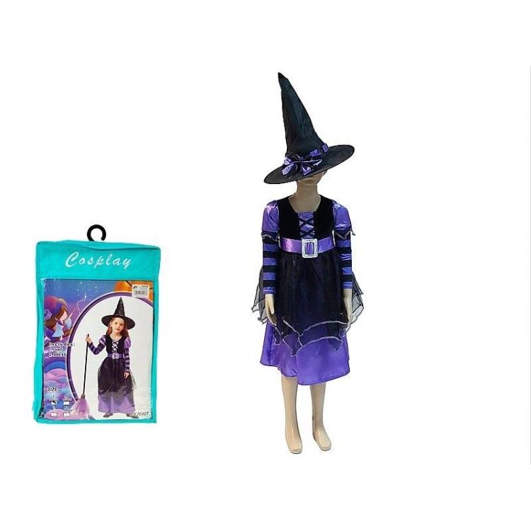 Strój karnawałowy wróżka rozm. 130-140cm