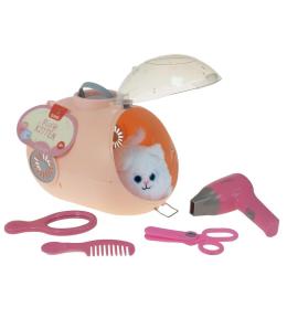 Transporter z małym kotkiem