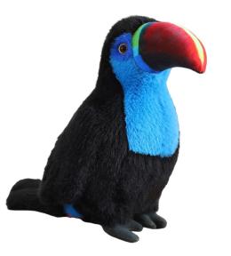 Tukan niebieski 35cm
