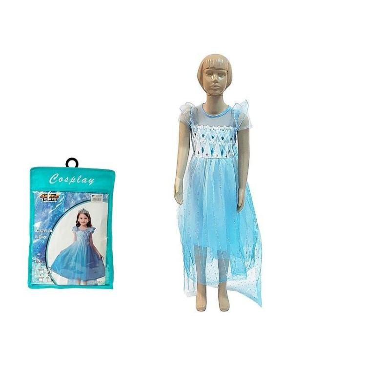 Strój karnawałowy księżniczka rozm. 100-110cm