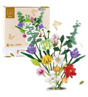 Klocki konstrukcyjne Bukiet kwiatów 836el