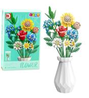 Klocki konstrukcyjne bukiet 618el