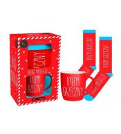 Zestaw kubek + skarpety BN-Byłem grzeczny