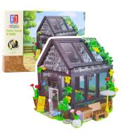 Klocki konstrukcyjne Mini szklarnia 588el