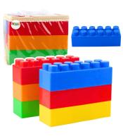 Duże Klocki konstrukcyjne kolorowe 6el