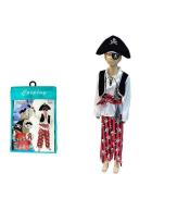 Strój karnawałowy pirat rozm. 100-110cm