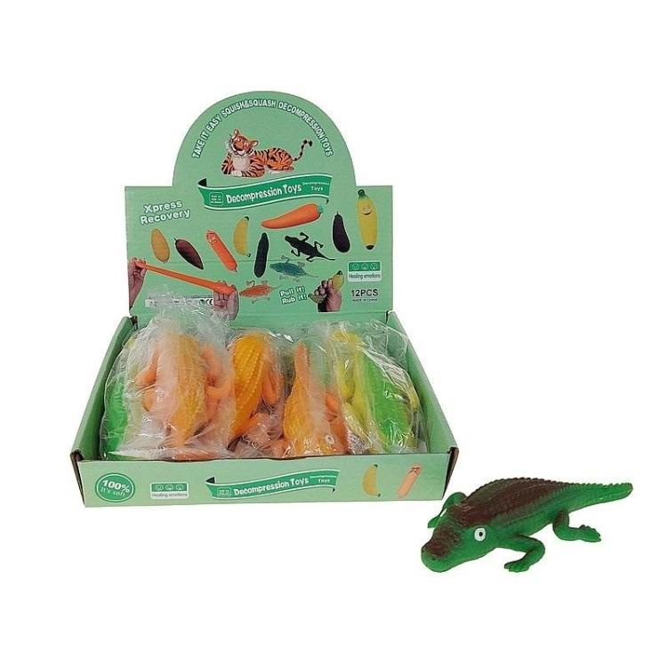 Gniotek krokodyl (12szt)