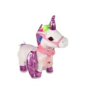 Jednorożec interaktywny biały