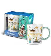 Zestaw kubek + brelok Wędkarz