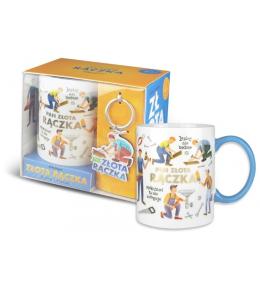 Zestaw kubek + brelok Złota rączka