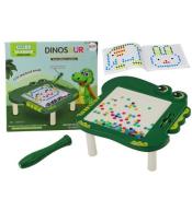 Stolik tablica edukacyjna magnetyczna Dinozaur