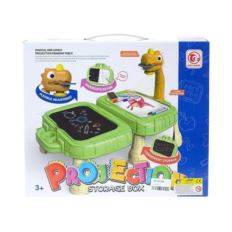 Projektor na baterie wymienne obrazki, akcesoria