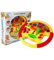 Kierownica edukacyjna dla niemowląt dźwięk światło