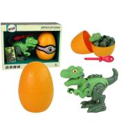 Zestaw Dinozaur Tyranozaur Rex z Jajkiem DIY