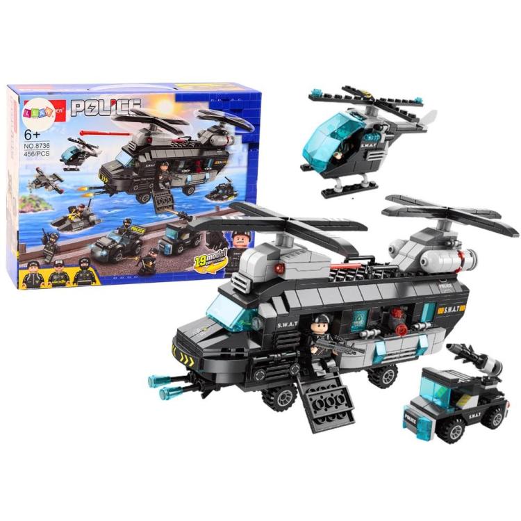 Klocki konstrukcyjne Służba specjalna policja 456e