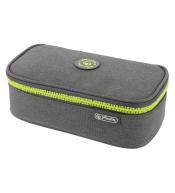Piórnik kosmetyczka Beatbox Abc szary/żółty