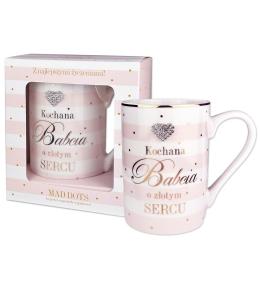 Kubek Mag Dots - Kochana Babcia