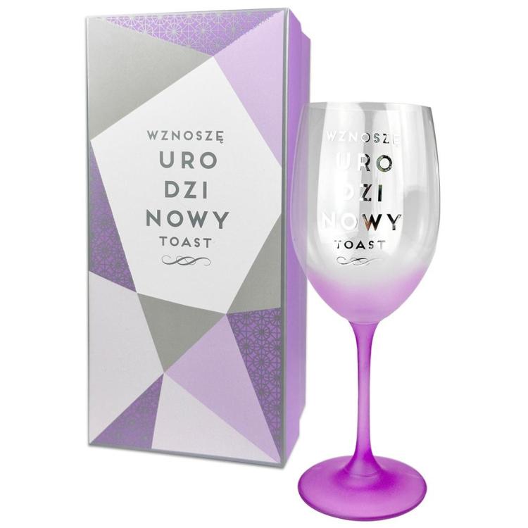 Kieliszek Pastelove Urodziny Toast