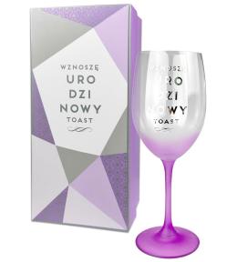 Kieliszek Pastelove Urodziny Toast