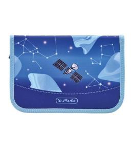 Piórnik 2 klapki z wyposażeniem Cosmis Explorer