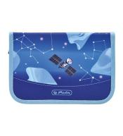 Piórnik 2 klapki z wyposażeniem Cosmis Explorer