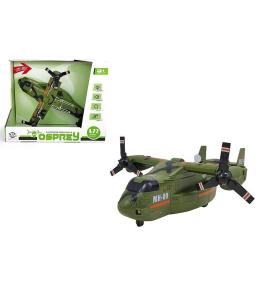 Helikopter wojskowy ze światłem i dźwiękiem