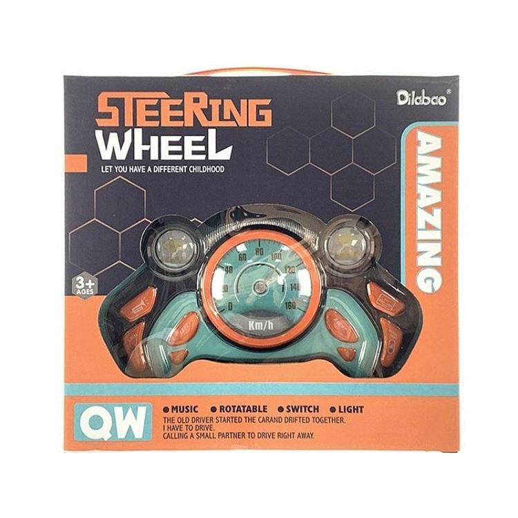 Kierownica na baterie symulator jazdy 26x25x6cm