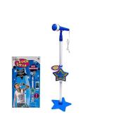 Karaoke z mikrofonem światło i dźwięk