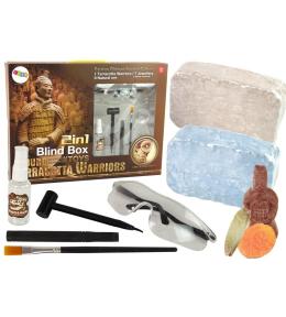 Zestaw archeologiczny 2w1 kryształy