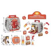 Tygrysek pluszowy z transporterem