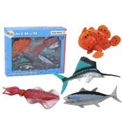 Figurki zwierzęta morskie 4szt
