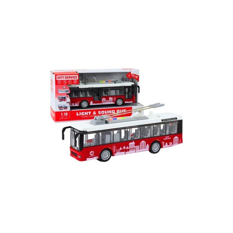 Trolejbus 1:16 z światłem i dźwiękiem
