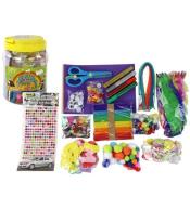 Zestaw artystyczny w słoiku