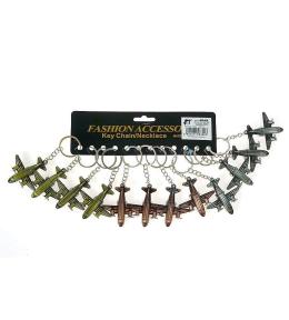 Brelok samolot metalowy (12szt)