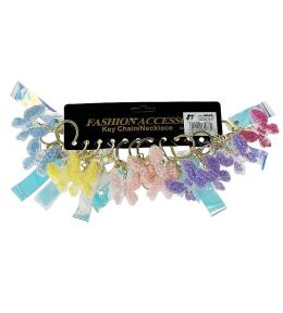 Brelok Motyl z przywieszką (12szt)