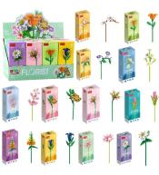 Klocki konstrukcyjne Kwiat 56-245el MIX