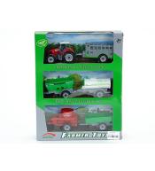 Traktor z maszynami rolniczymi