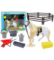 Koń do czesania + akcesoria + zagroda